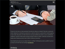 Tablet Screenshot of bontax.cz